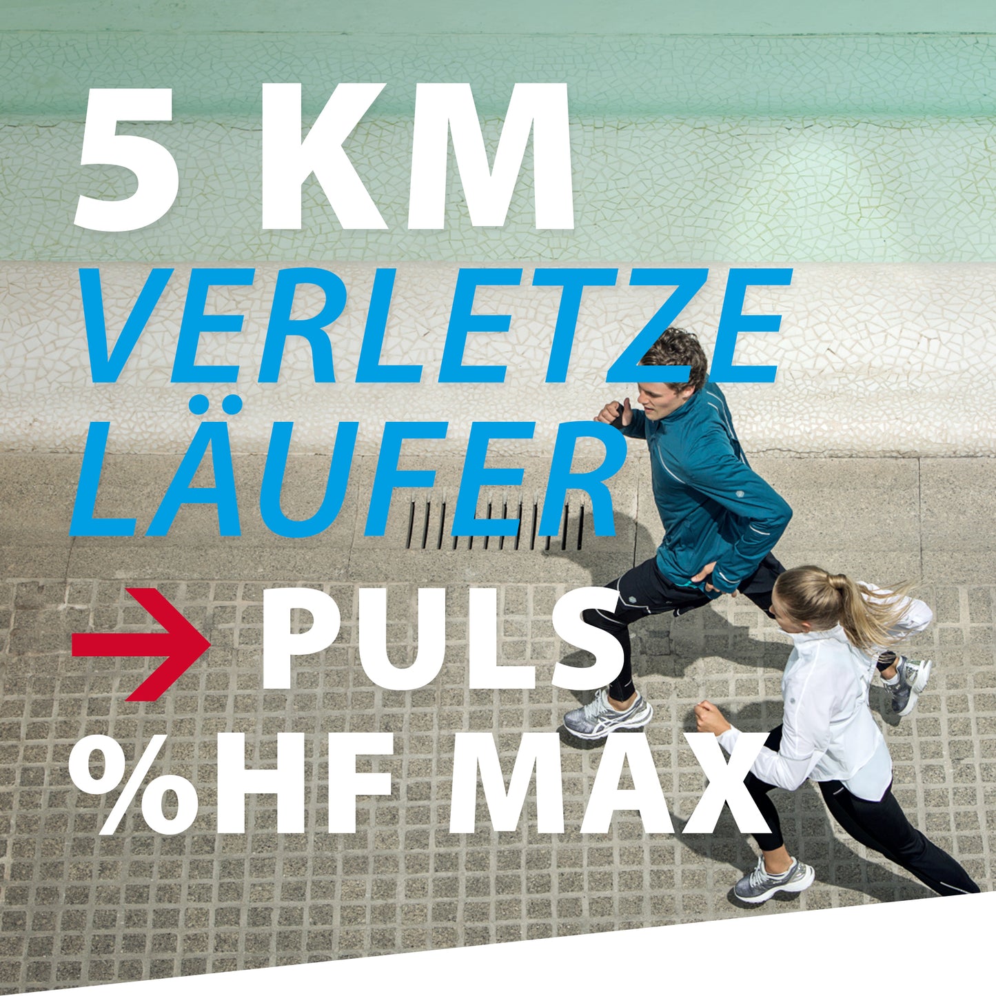 TRAININGSPLAN: 5 km | Verletzungsanfällige Läufer | Puls (%HFmax)