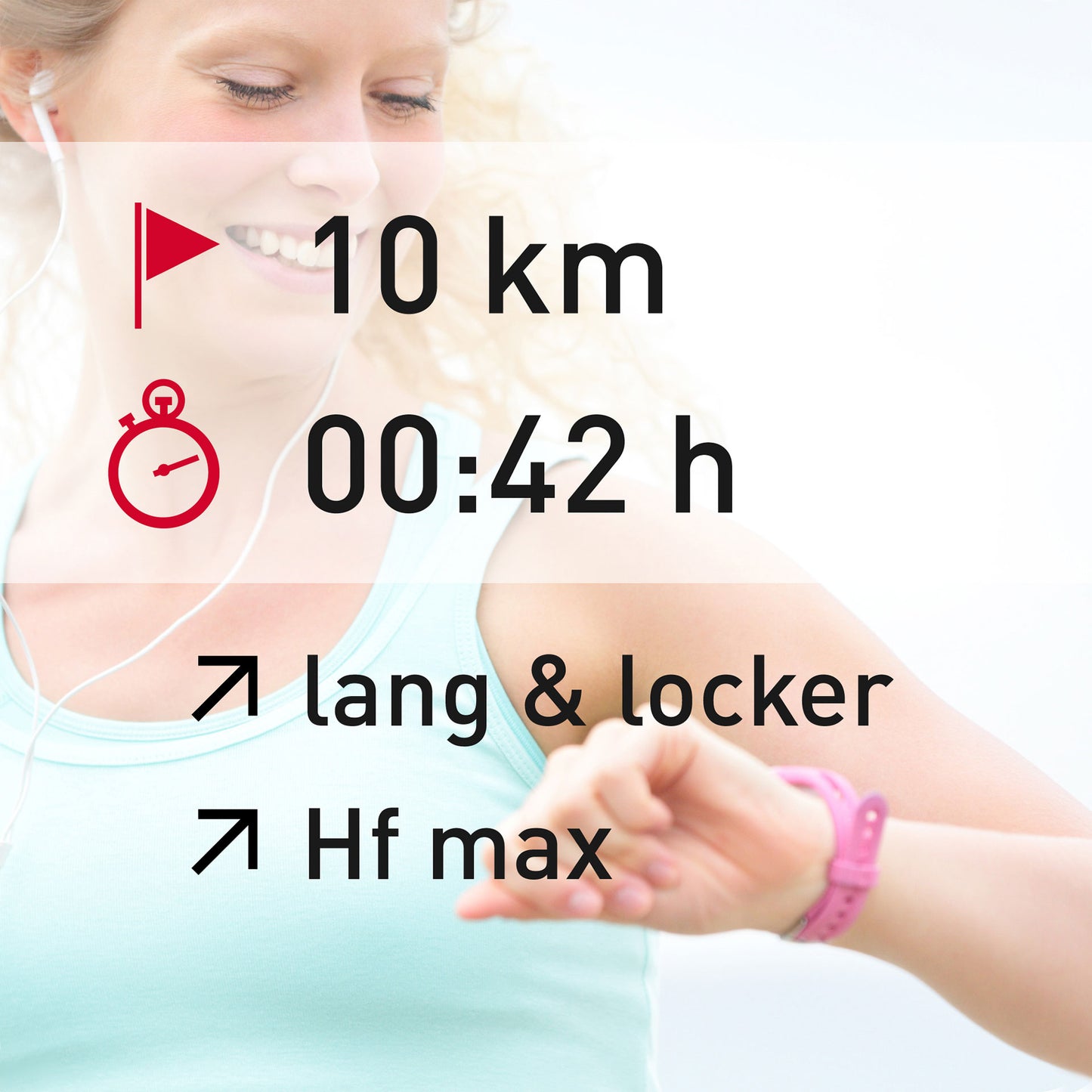 TRAININGSPLAN: 10 km | Distance | Puls (%HFmax)