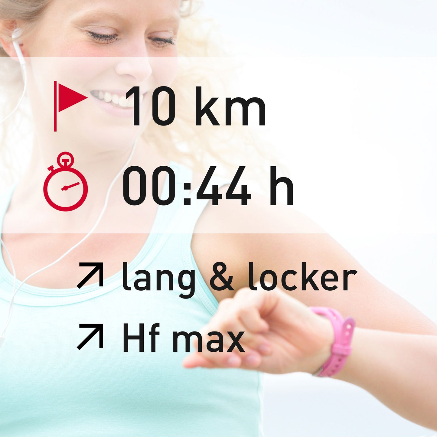 TRAININGSPLAN: 10 km | Distance | Puls (%HFmax)