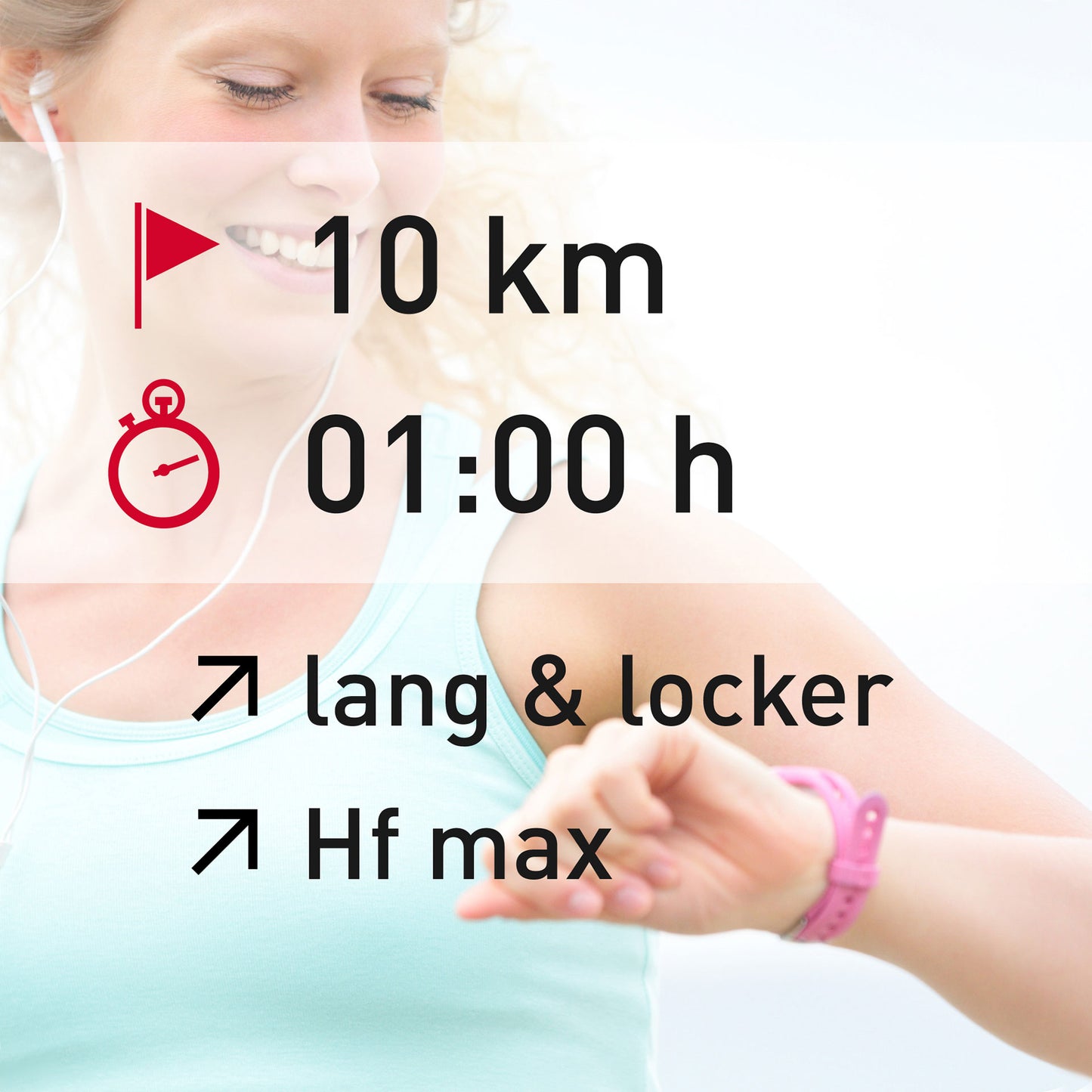 TRAININGSPLAN: 10 km | Distance | Puls (%HFmax)