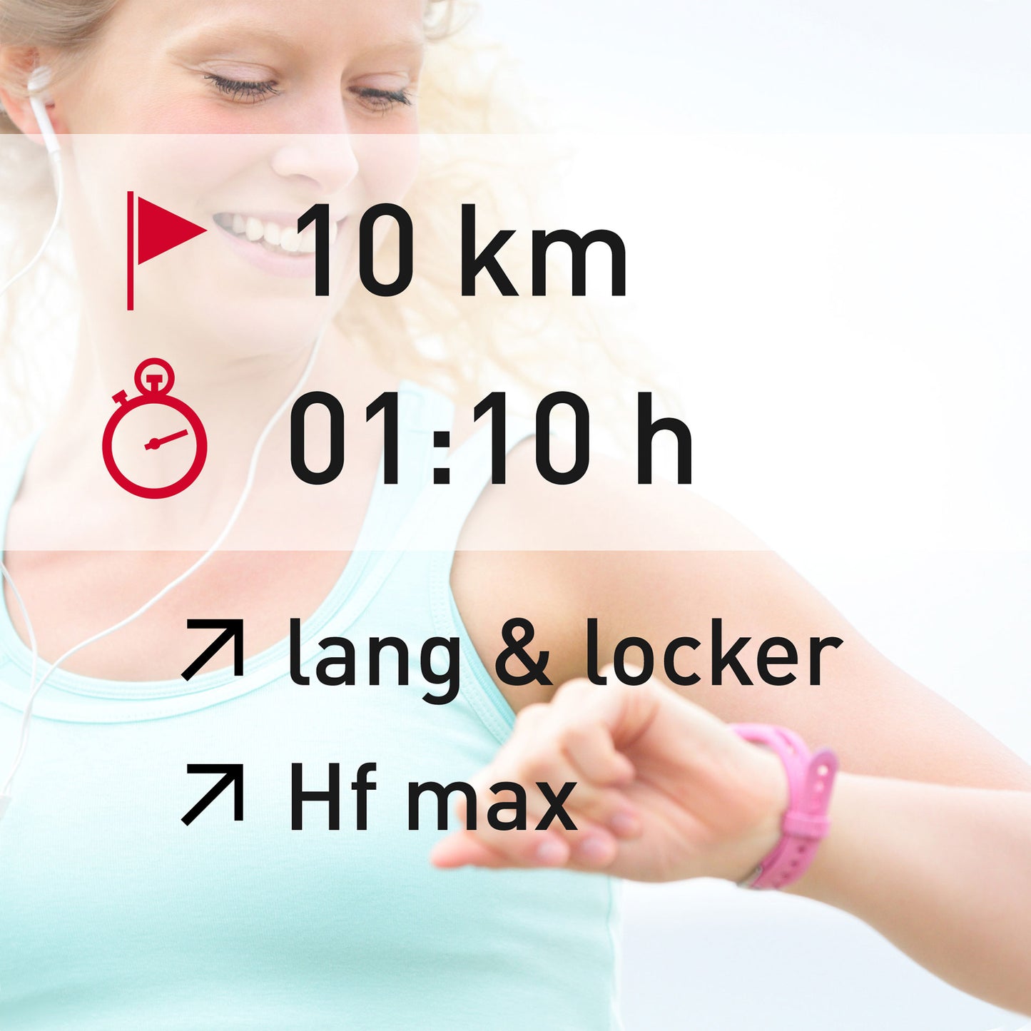 TRAININGSPLAN: 10 km | Distance | Puls (%HFmax)