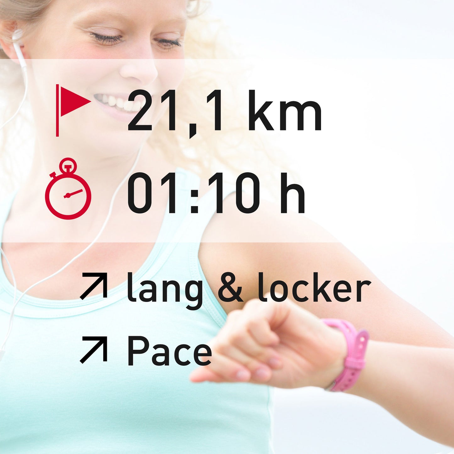 TRAININGSPLAN: 21,1 km | Distance | Pace