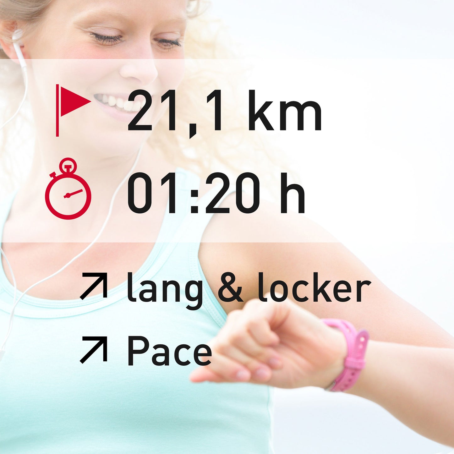 TRAININGSPLAN: 21,1 km | Distance | Pace