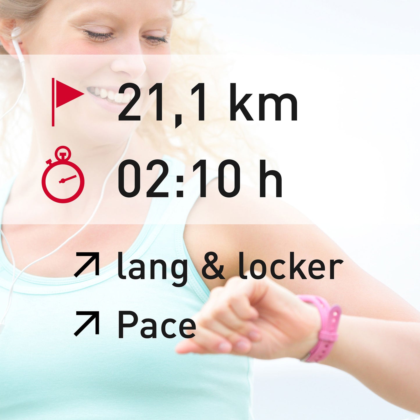 TRAININGSPLAN: 21,1 km | Distance | Pace