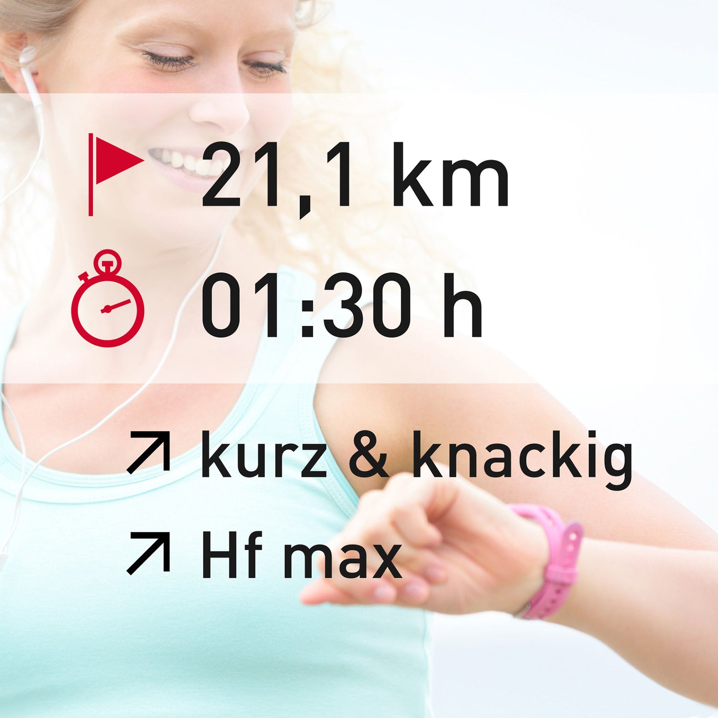 TRAININGSPLAN: 21,1 km | Intensity | Puls (%HFmax)