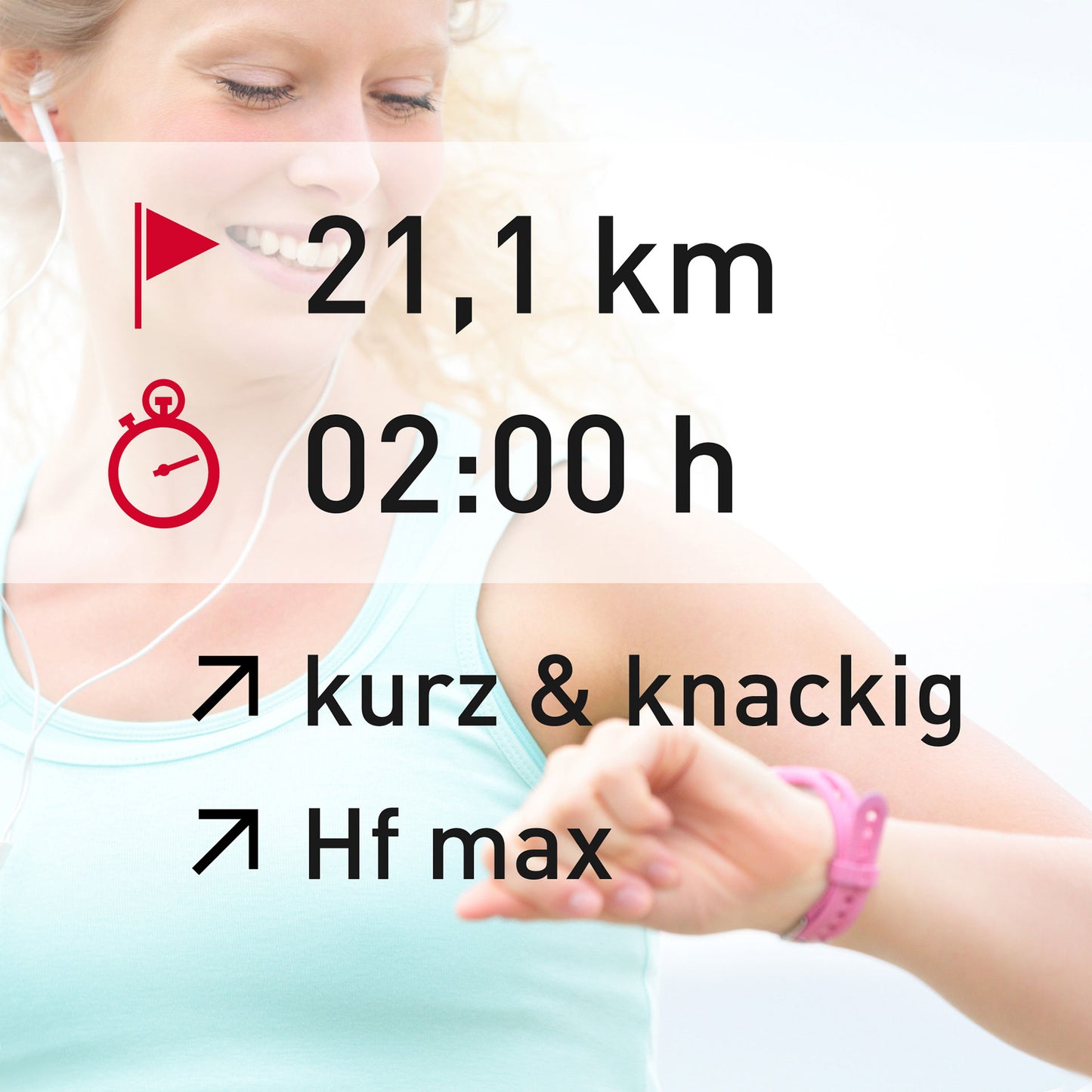 TRAININGSPLAN: 21,1 km | Intensity | Puls (%HFmax)