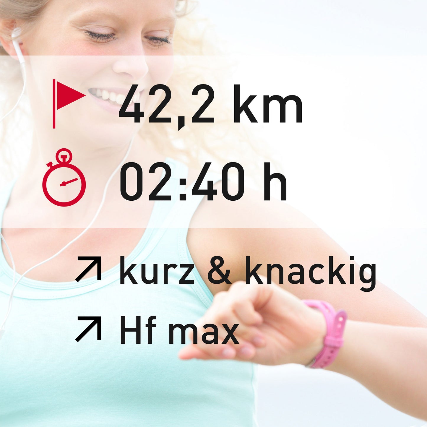 TRAININGSPLAN: 42,2 km | Intensity | Puls (%HFmax)