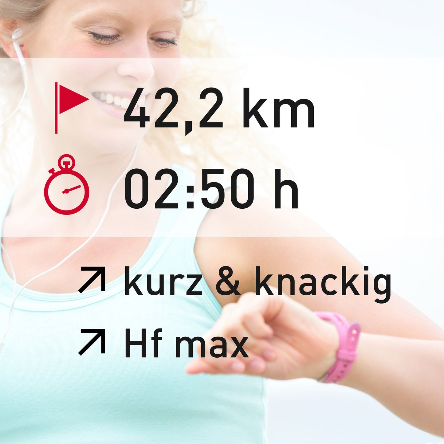 TRAININGSPLAN: 42,2 km | Intensity | Puls (%HFmax)