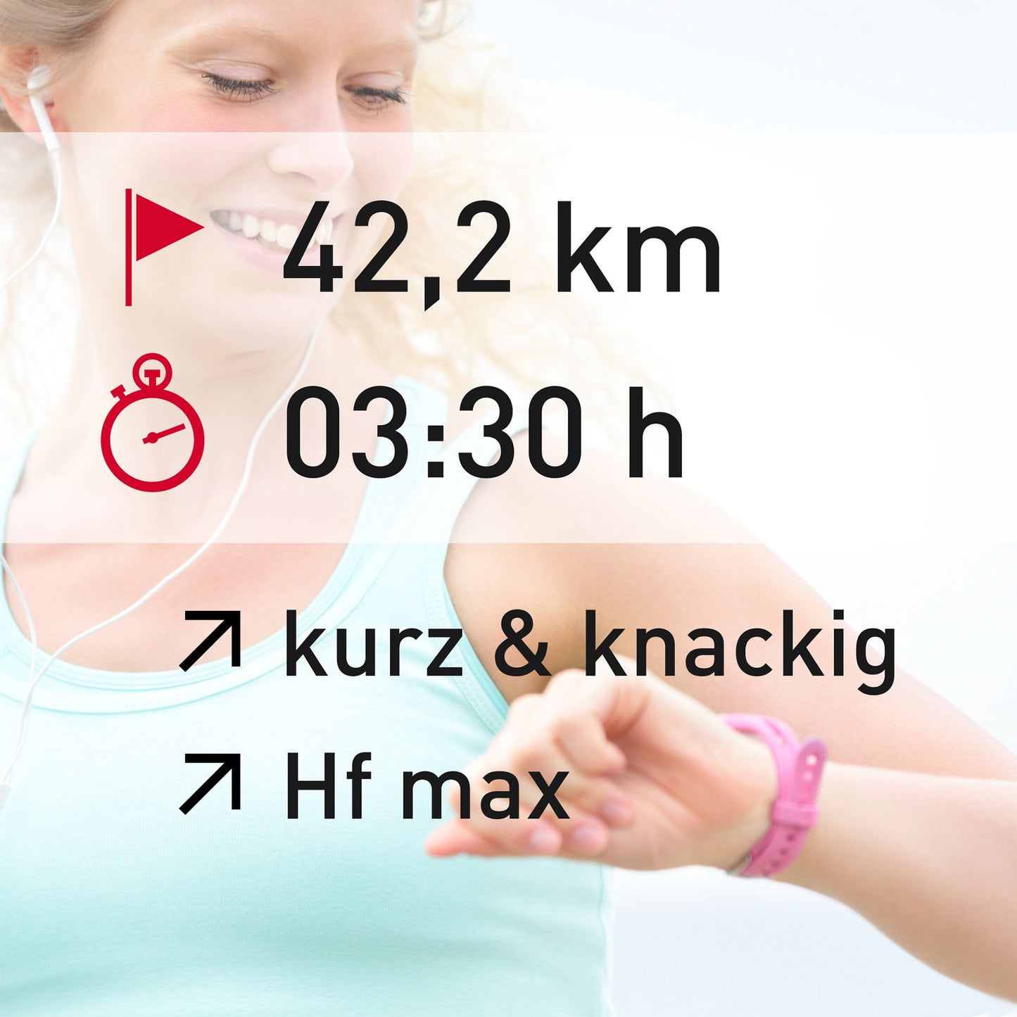 TRAININGSPLAN: 42,2 km | Intensity | Puls (%HFmax)