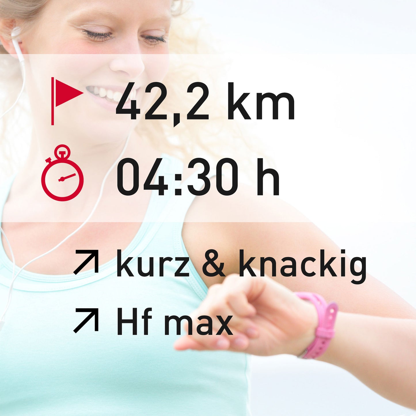 TRAININGSPLAN: 42,2 km | Intensity | Puls (%HFmax)
