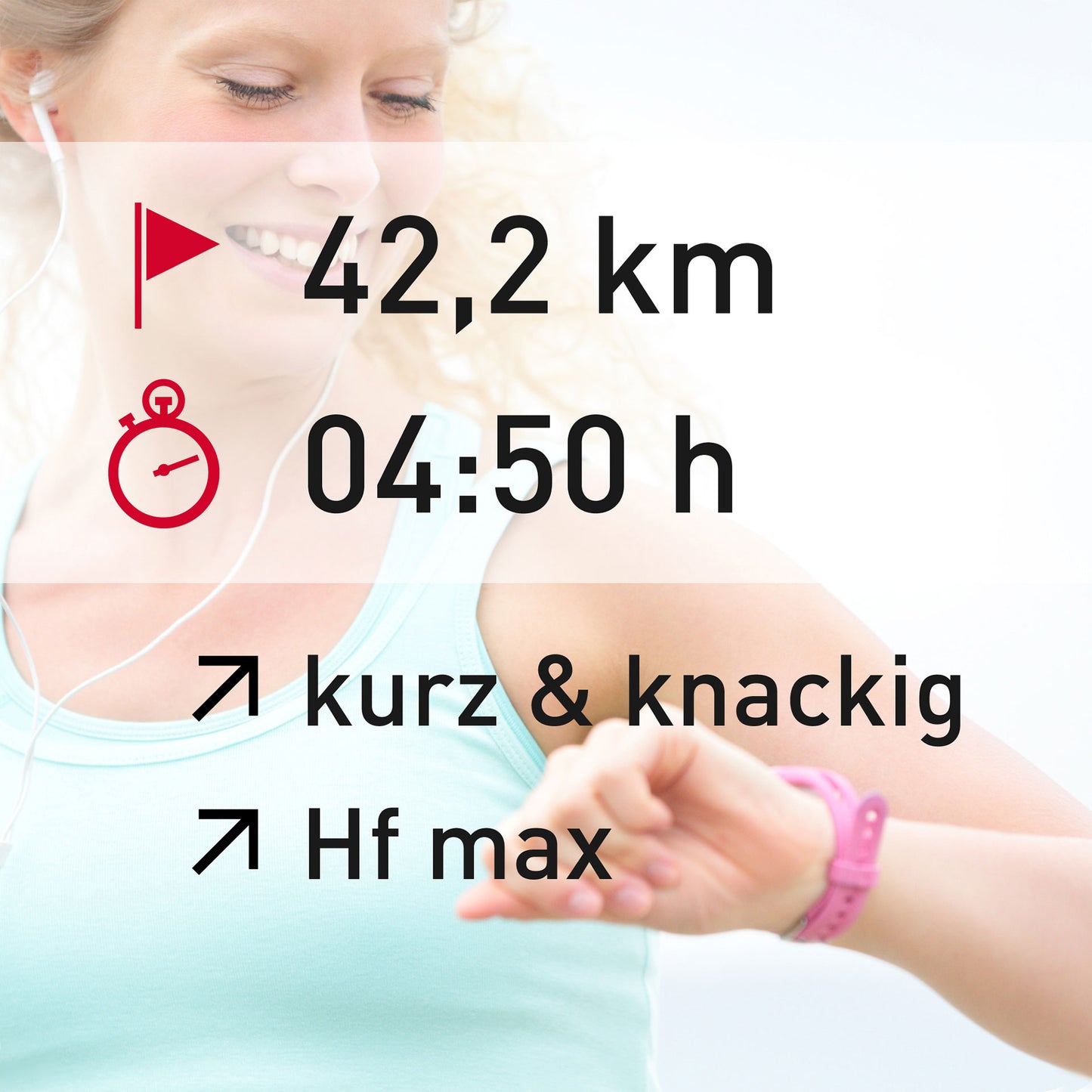 TRAININGSPLAN: 42,2 km | Intensity | Puls (%HFmax)