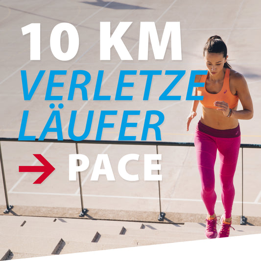 TRAININGSPLAN: 10 km | Verletzungsanfällige Läufer | Pace