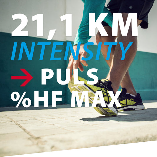 TRAININGSPLAN: 21,1 km | Intensity | Puls (%HFmax)