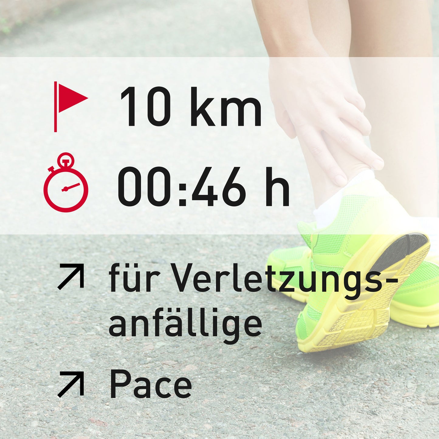 TRAININGSPLAN: 10 km | Verletzungsanfällige Läufer | Pace